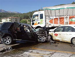 Giresun'da trafik kazası!