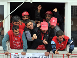 İşçilerin CHP'deki eylemi sürüyor