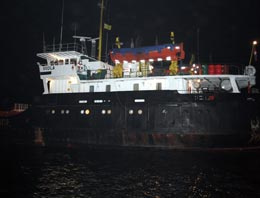 Batan geminin kaptanı kalp krizi geçirdi