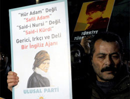 Ulusalcılardan 'Hür Adam'a protesto