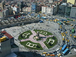 Taksim'de araç maratonu bitiyor!