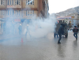 Hakkari merkezde olaylar çıktı