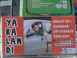 Bu afişler Antalya'ya karıştırdı!