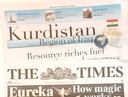 İngiliz gazetesi Kürdistan eki verdi