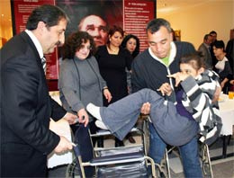 39 yıllık engelini su şişesiyle aştı