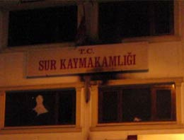 Kaymakamlığa molotof kokteyli atıldı