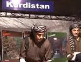 İstanbul'da Kürdistan standı!