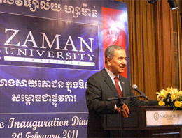 Arınç Kampoçya'da üniversite açtı