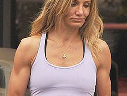 Ünlü oyuncu vücut geliştirmeyi abartırsa..