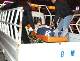 Ambulans kaza yaptı, 5 kişi yaralandı