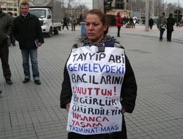 Eski genelev çalışanından eylem