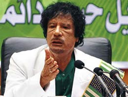 Kaddafi'nin Libya'da 'terör' mücadelesi
