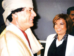 Kaddafi'den Çiller'e mesaj var!
