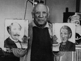 Picasso'nun 217 eseri elektrikçide