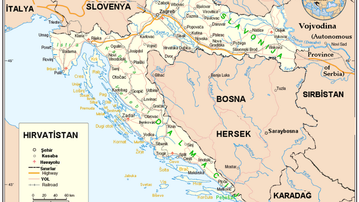 Hırvat Başkana Bosna'dan ödül