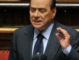 Berlusconi Senato'dan güvenoyu aldı
