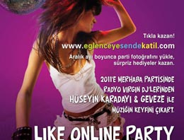Türkiye'nin ilk sanal partisi yapılacak!
