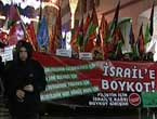 Taksim'de İsrail protestosu