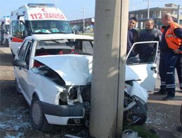 Manisa'da trafik kazası: 5 yaralı