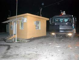 Muhtarlık binasına saldırı