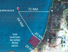 Haritalarla Mavi Marmara baskını