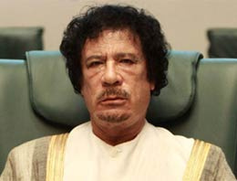 Ve Muammer Kaddafi konuştu!