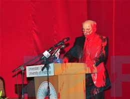 Boyalı protesto hastanelik etti!