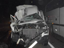 Giresun'da trafik kazası: 2 ölü, 1 yaralı