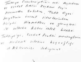 Amerikalılardan Türkçe taziye mesajı!