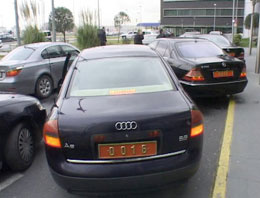 Bakanların otopark yarışı